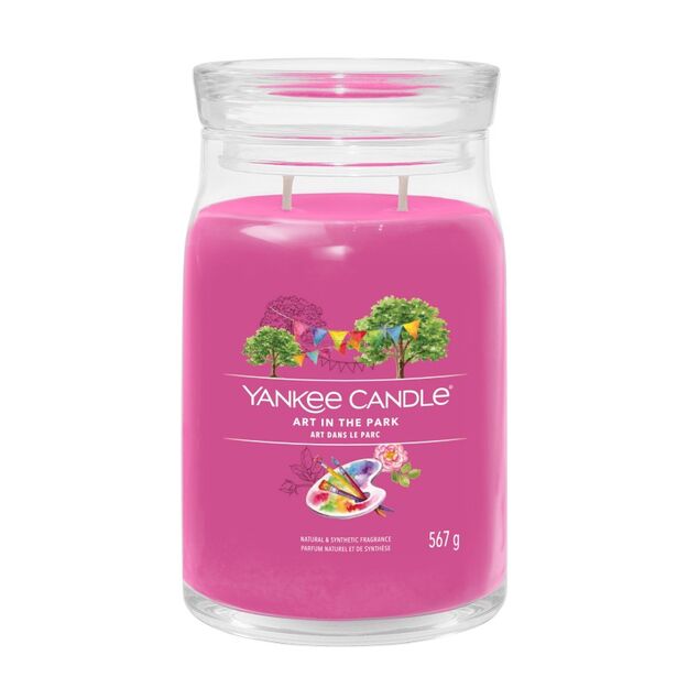 Art In The Park - Yankee Candle Signature - duża świeca zapachowa z dwoma knotami - nowość 2023