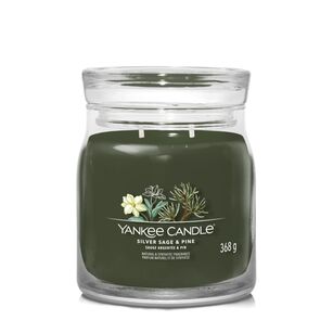 Silver Sage & Pine - Yankee Candle - średnia świeca zapachowa