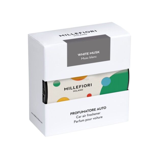 White Musk - White - Millefiori - Zapach do samochodu 