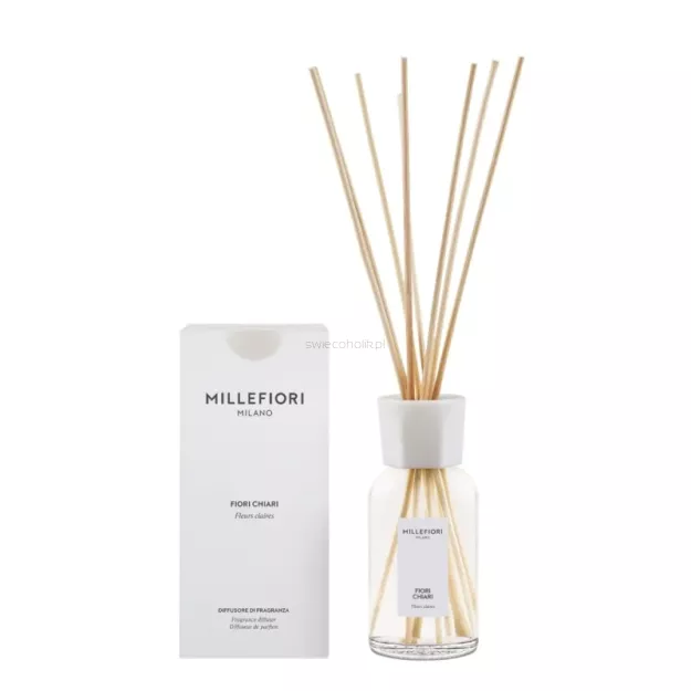 Millefiori Fiori Chiari 250 ml – dyfuzor zapachowy z patyczkami