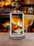 Whiskey & Embers - Kringle Candle - duża świeca z dwoma knotami (624g) - 3