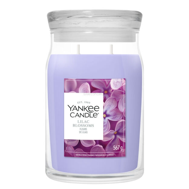 Yankee Candle Lilac Blossoms świeca zapachowa duża 567 g
