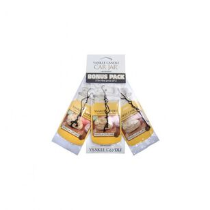 Vanilla Cupcake Yankee Candle - car jar 3 szt. zapach samochodowy