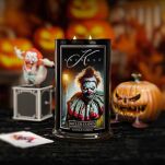Killer Clown - Kringle Candle - duża świeca z dwoma knotami (624g) - seria Halloween - 2