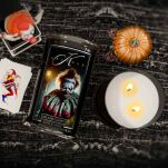 Killer Clown - Kringle Candle - duża świeca z dwoma knotami (624g) - seria Halloween - 4