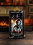 Killer Clown - Kringle Candle - duża świeca z dwoma knotami (624g) - seria Halloween - 5