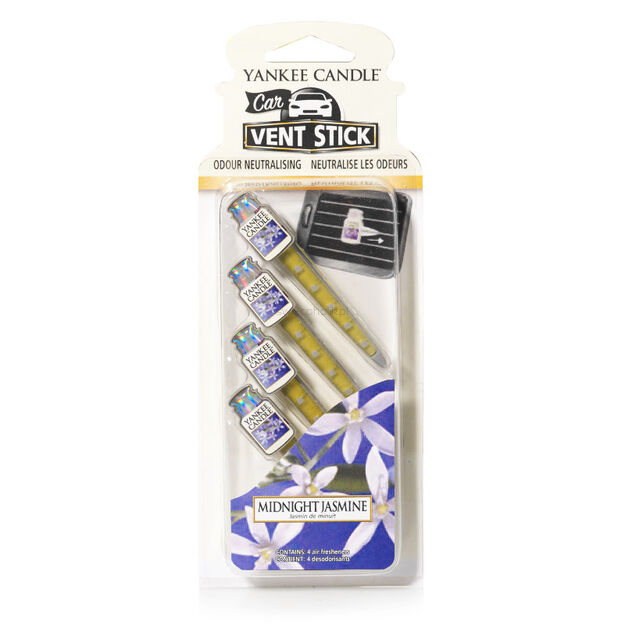 Midnight Jasmine Yankee Candle - zapach samochodowy car jar vent stick
