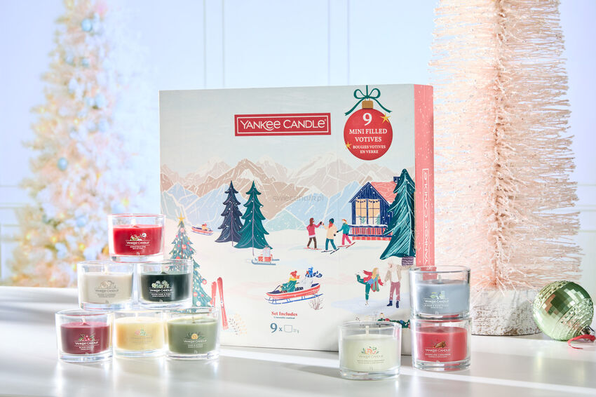 Apres Ski - Yankee Candle - zestaw prezentowy 9 świec mini - nowość 2025