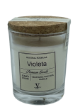 Violeta - Vila Hermanos - świeca zapachowa 75g - seria 1884 - 2