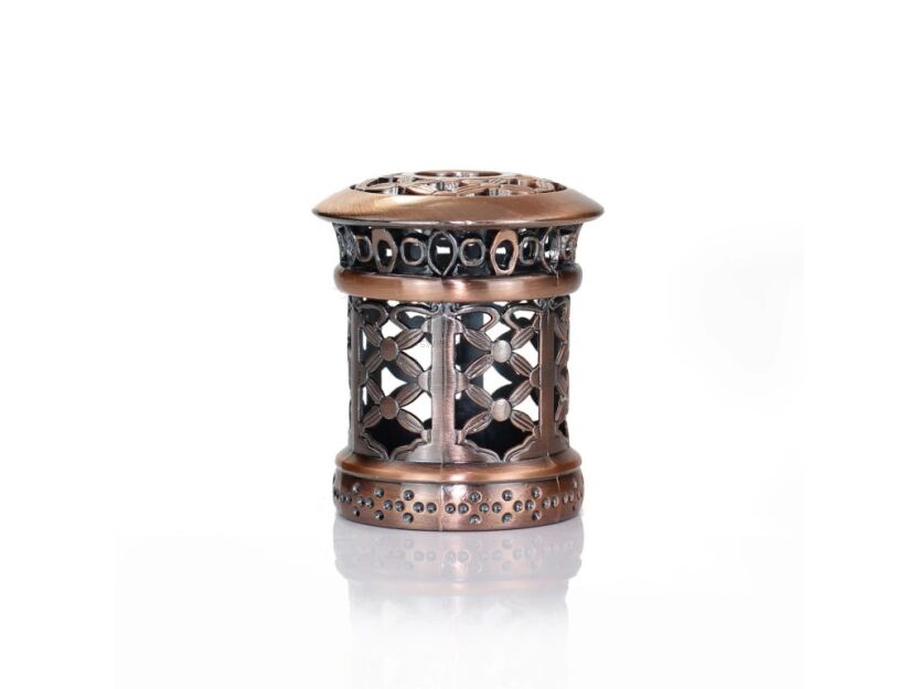 Henry (Copper) - Ashleigh & Burwood - duża rustykalna korona/nakładka do lampy zapachowej