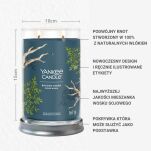 Bayside Cedar - Yankee Candle Signature - świeca tumbler z dwoma knotami - 2
