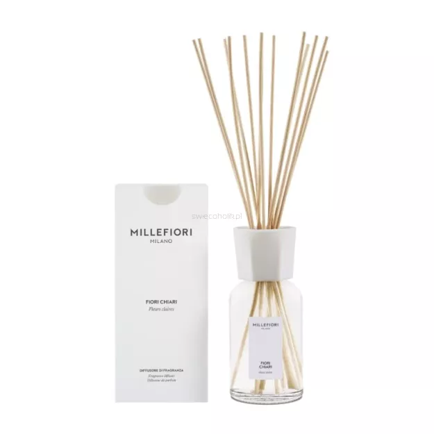 Millefiori Fiori Chiari 500 ml – dyfuzor zapachowy z patyczkami