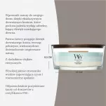 WoodWick Driftwood Shores - świeca zapachowa elipsa Trilogy 453g - 3