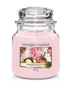 Christmas Eve Cocoa - Yankee Candle - średnia świeca zapachowa - nowość 2021