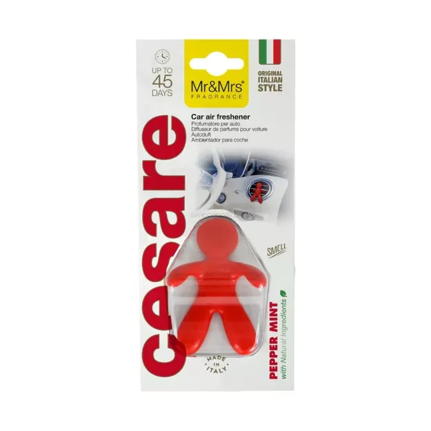 Peppermint - Mr & Mrs Fragrance - zapach odświeżacz do samochodu CESARE