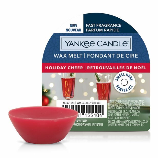 Holiday Cheer - Yankee Candle Signature - wosk zapachowy
