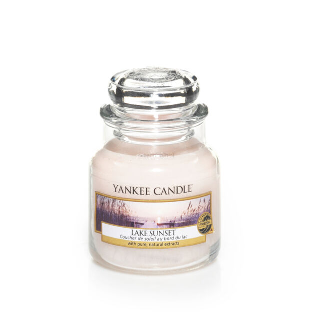 Lake Sunset Yankee Candle - Mała świeca