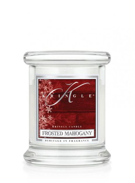 Kringle Candle - Frosted Mahogeny - mini świeca zapachowa (128g)