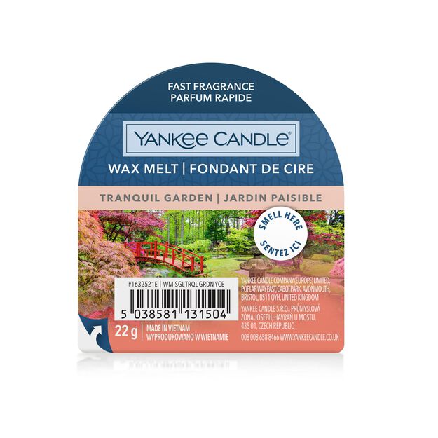 Tranquil Garden - Yankee Candle - wosk zapachowy - nowość 2022