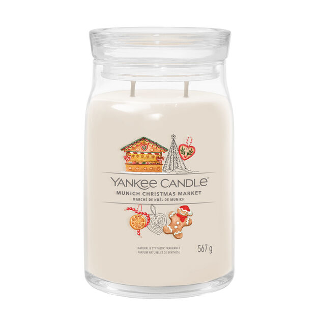 Munich Christmas Market - Yankee Candle Signature - duża świeca z dwoma knotami - nowość 2024