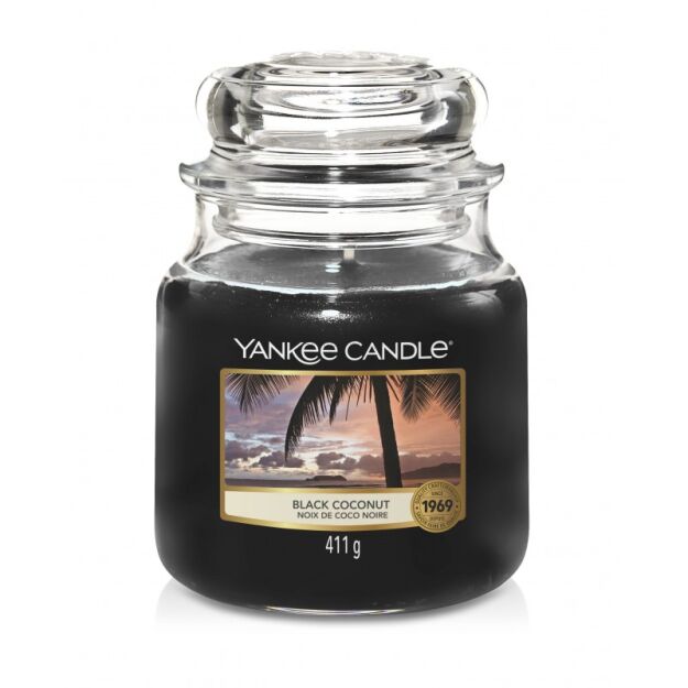 Black Coconut Yankee Candle średnia świeca zapachowa