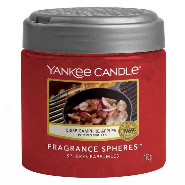Crisp Campfire Apples- Yankee Candle - odświeżacz - kuleczki żelowe