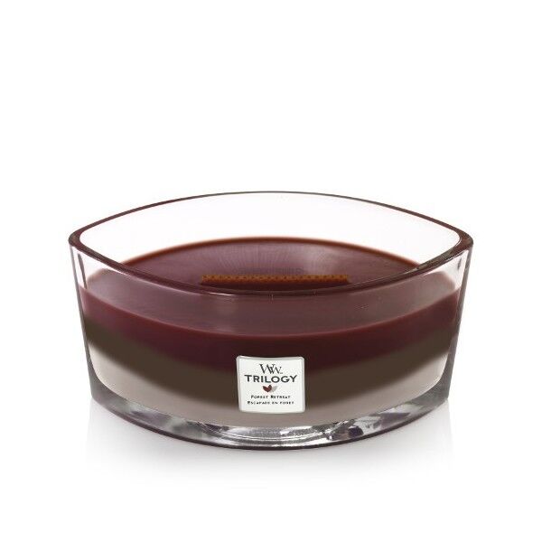 Forest Retreat  Woodwick Hearthwick Trilogy -świeca zapachowa z drewnianym knotem