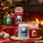 Evergreen Mist Yankee Candle - duża świeca zapachowa  - 2