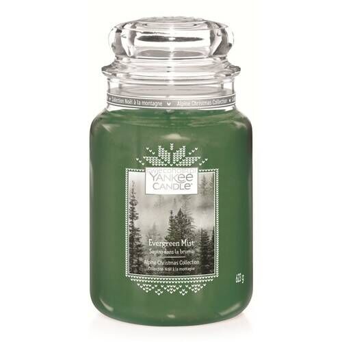 Evergreen Mist Yankee Candle - duża świeca zapachowa 