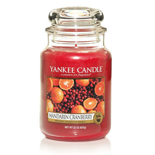 Mandarin Cranberry Yankee Candle - duża świeca zapachowa