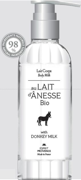 Balsam do ciała z mlekiem oślim BIO (Lait d’Ânesse Bio) 240 ml - Esprit Provence