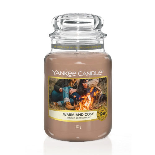 Warm and Cosy Yankee Candle - duża świeca zapachowa - nowość 2020