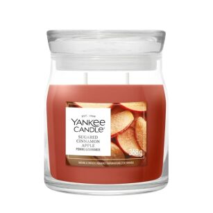 Yankee Candle Sugared Cinnamon Apple - świeca średnia 368 g