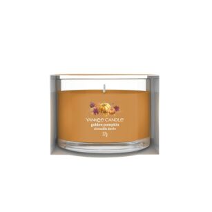 Golden Pumpkin - Yankee Candle Signature - mini świeca zapachowa - nowość 2025