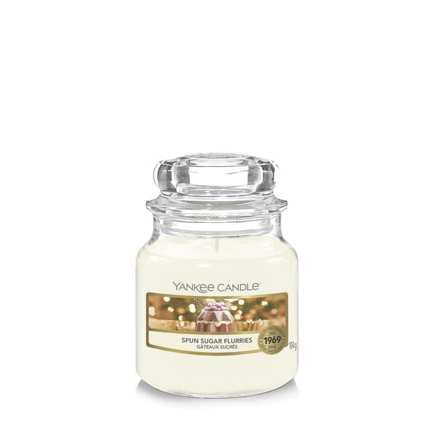 Spun Sugar Flurries - Yankee Candle - mała świeca zapachowa - nowość 2022