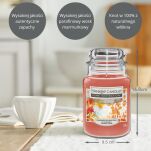 Copper Leaves - Yankee Candle - duża świeca - seria Home Inspiration - 3