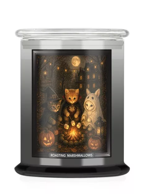 Kringle Candle Pieczone Pianki (Roasting Marshmallows) - duża świeca 3-knotowa 624 g