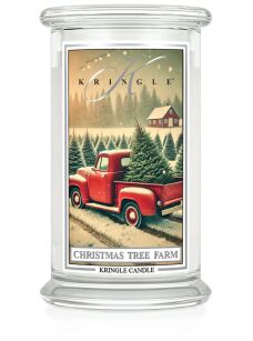 Christmas Tree Farm - Kringle Candle - duża świeca z dwoma knotami (624g)
