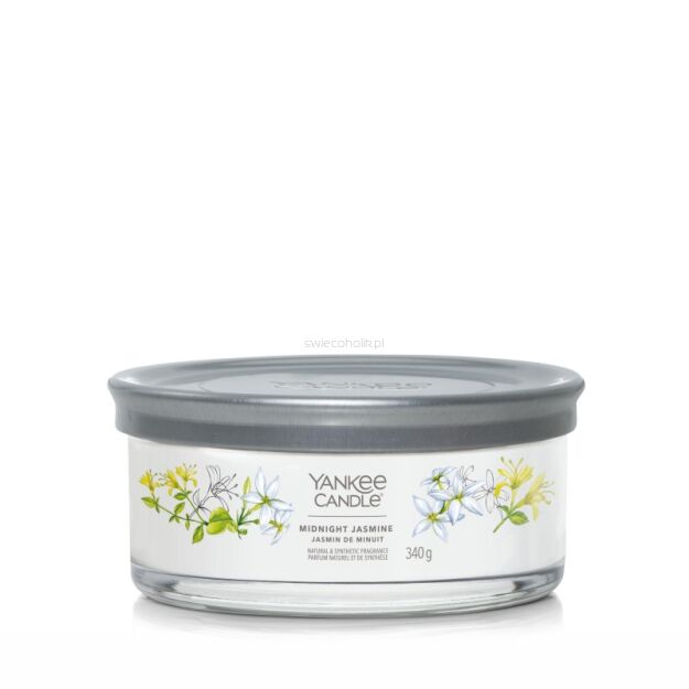 Midnight Jasmine - Yankee Candle Signature - świeca tumbler z 5 knotami 