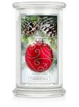 Kringle Candle - Christmas - duża klasyczna świeca zapachowa  (624g) z 2 knotami - 2