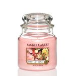 Fresh Cut Roses Yankee Candle - średnia świeca zapachowa - 2