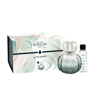 Zestaw prezentowy - Maison Berger - lampa katalityczna Corali zielona + esencja Celestial Aqua 250 ml
