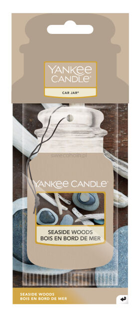 Seaside Woods Yankee Candle - Zapach samochodowy car jar - zawieszka