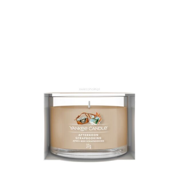 Afternoon Scrapbooking - Yankee Candle Signature - mini świeca zapachowa 