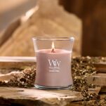 Patchouli Creme - Woodwick - średnia świeca zapachowa z drewnianym knotem  - 4