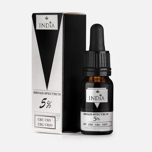 Broad Spectrum 5% - India Cosmetics - olej konopny 10ml