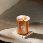 Volcanic Orris - Woodwick - średnia świeca zapachowa z drewnianym knotem  - 8