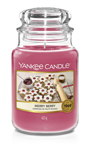Merry Berry - Yankee Candle - duża świeca zapachowa - nowość 2021
