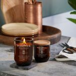 Lavender & Cypress - WoodWick - duża świeca zapachowa z drewnianym knotem - ReNew Collection - 5