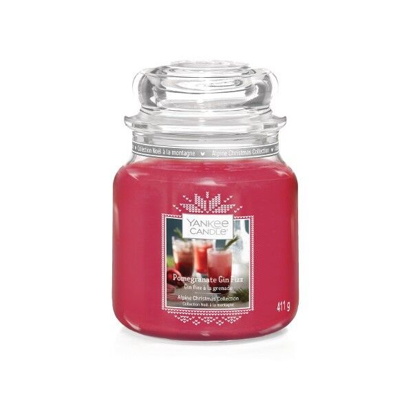 Pomegranate Gin Fizz Yankee Candle - średnia świeca zapachowa 